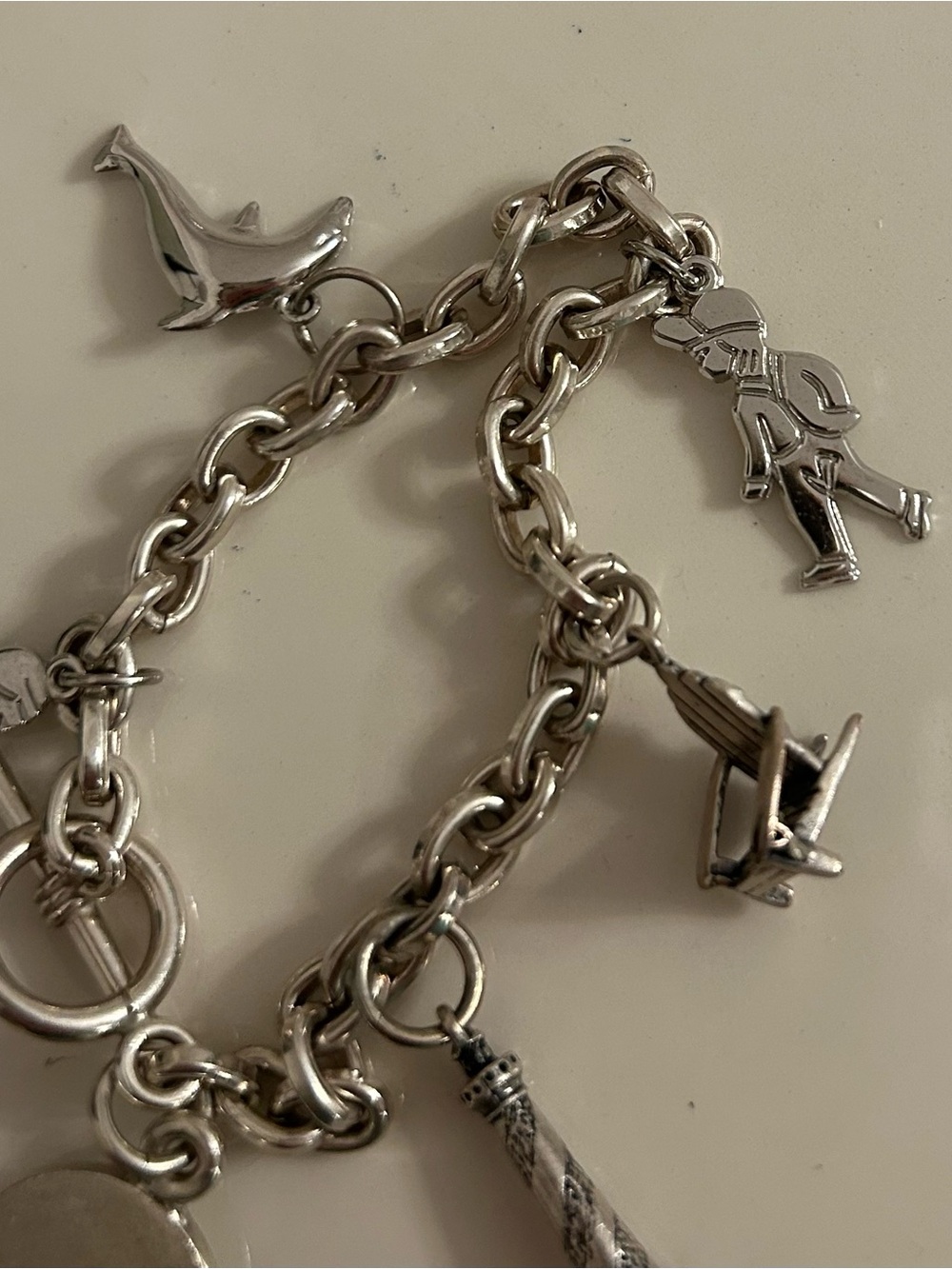 Silver Charm Bracelet
